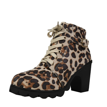 Roxanne - Muodikkaat nilkkurit lohkarekorolla naisille