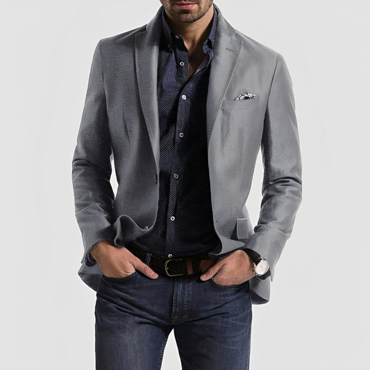 George - Tyylikäs bleiseri kahdella nappikiinnityksellä miehille