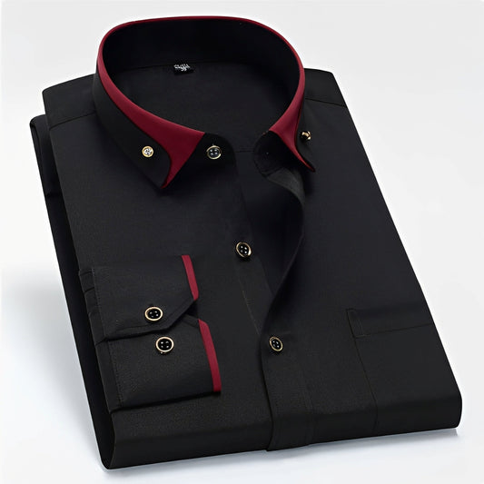 Nolhan - Klassinen pitkähihainen paita miehille