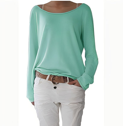 Béatrice - Ohut neulepusero naisille