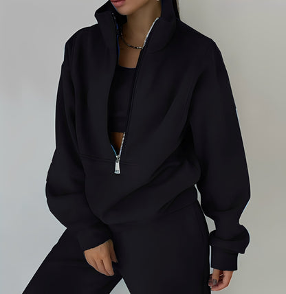 Mélissa - Kaksi-osainen ylisuuri rento verryttelypuku