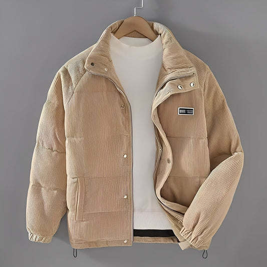 Nelson - Moderne lämpöeristetty mokkijakku miehille