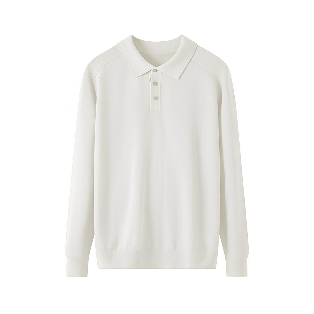 Anton - Rento villapaita kauluksella miehille