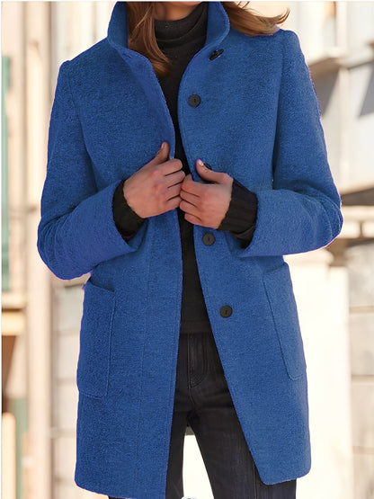 Julissa - Lämmin talvitakki taskulla naisille