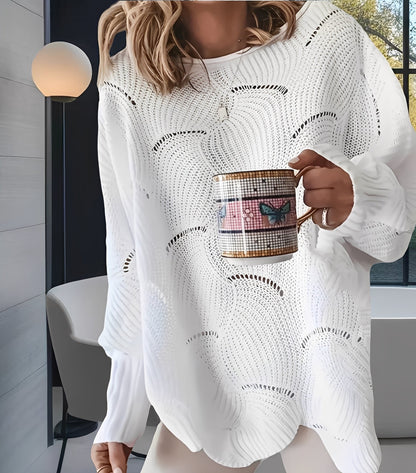 Kassandra - Tyylikäs, leikattu villapaita naisille