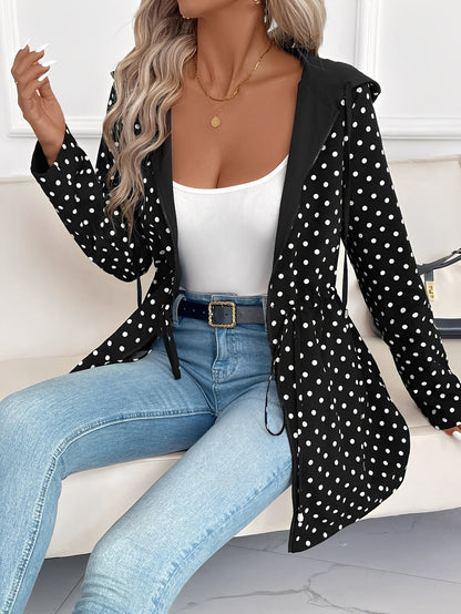 Jennelle - Tyylikäs käännettävä takki hupulla naisille