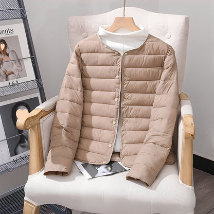 Ramona - Rento, kevyt untuvatakki naisille