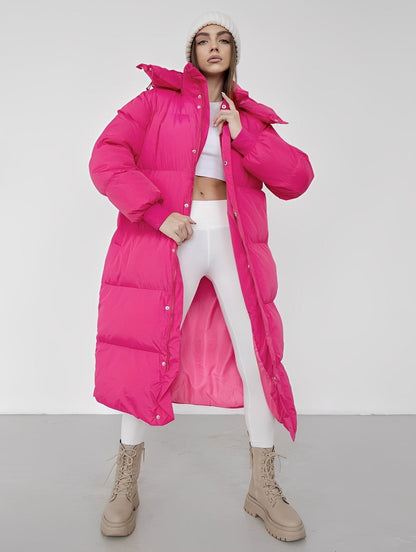 Eloise - Nykyaikainen, väljästi istuva takki hupulla naisille