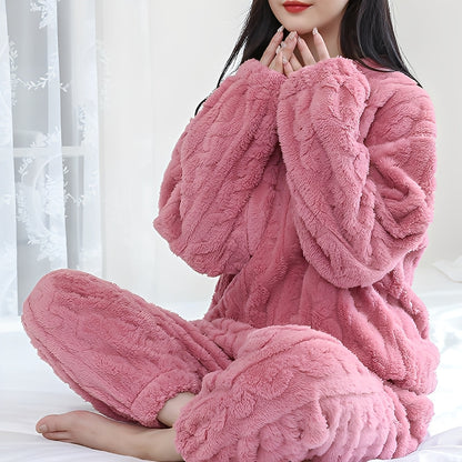 Kilie - Mukava, miellyttävä kaksiosainen fleece-setti naisille
