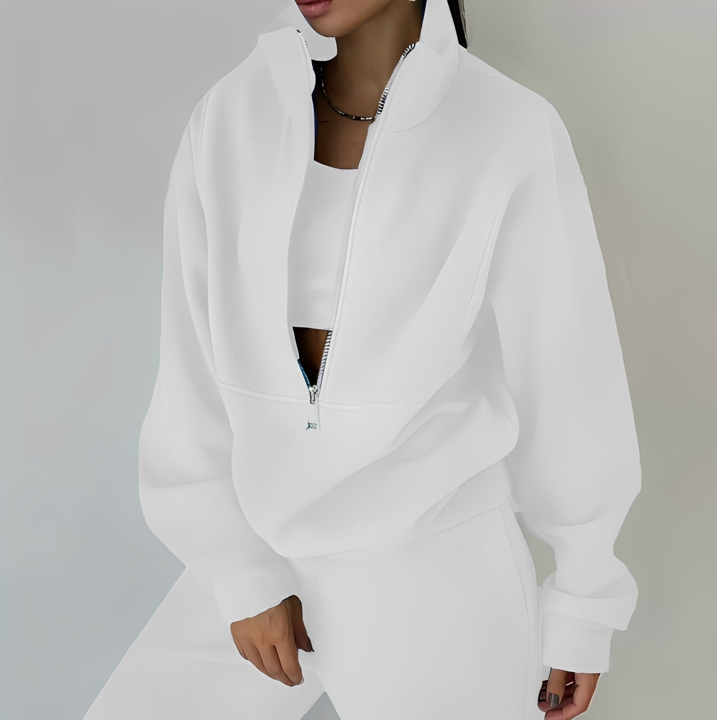 Mélissa - Kaksi-osainen ylisuuri rento verryttelypuku