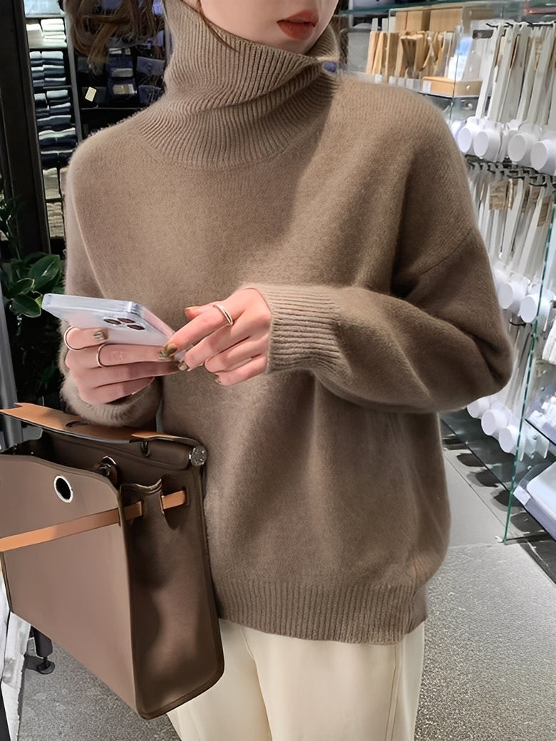 Gloria - Tyylikäs villainen poolopaita naisille