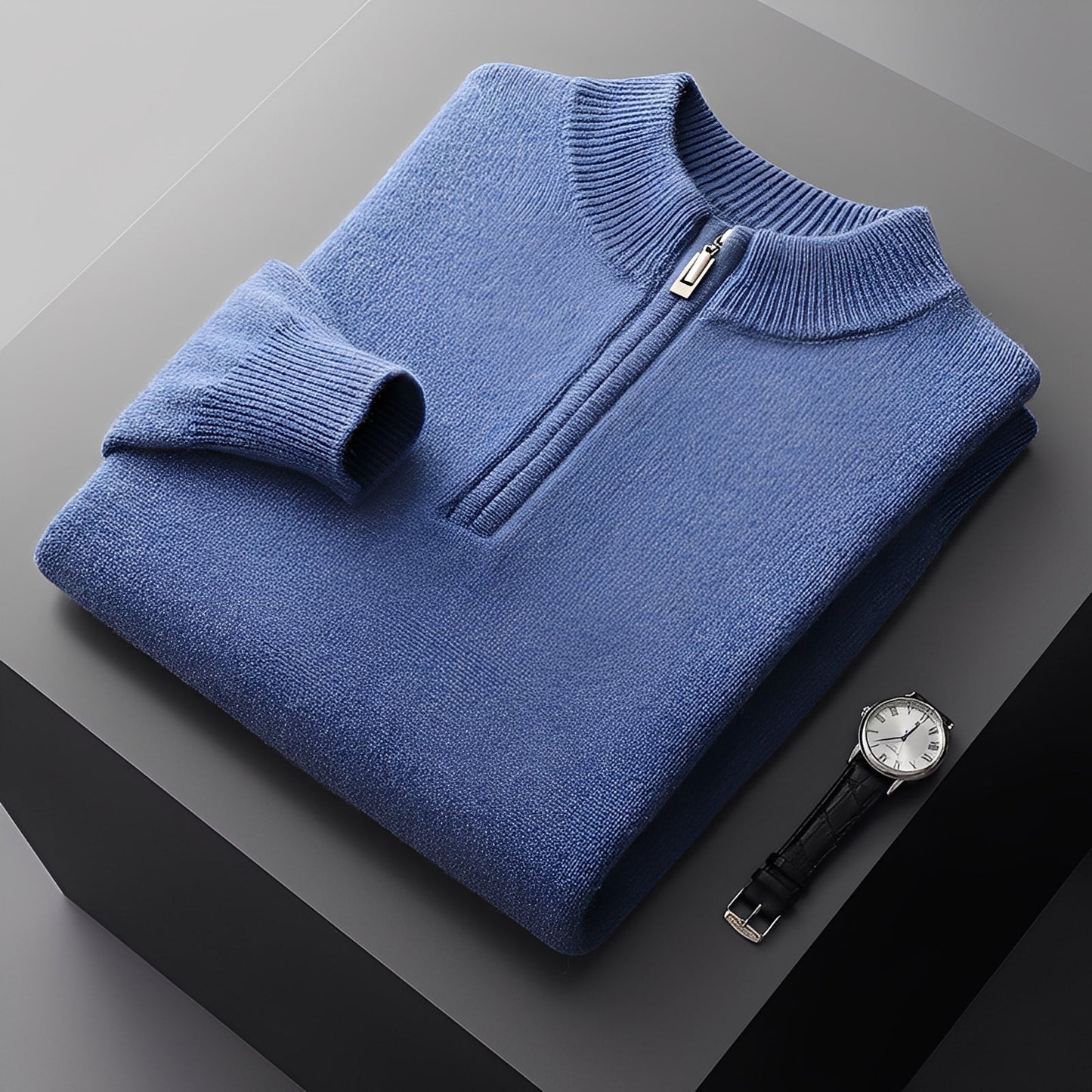 Weldon - Neulepusero puolikkaalla vetoketjulla miehille