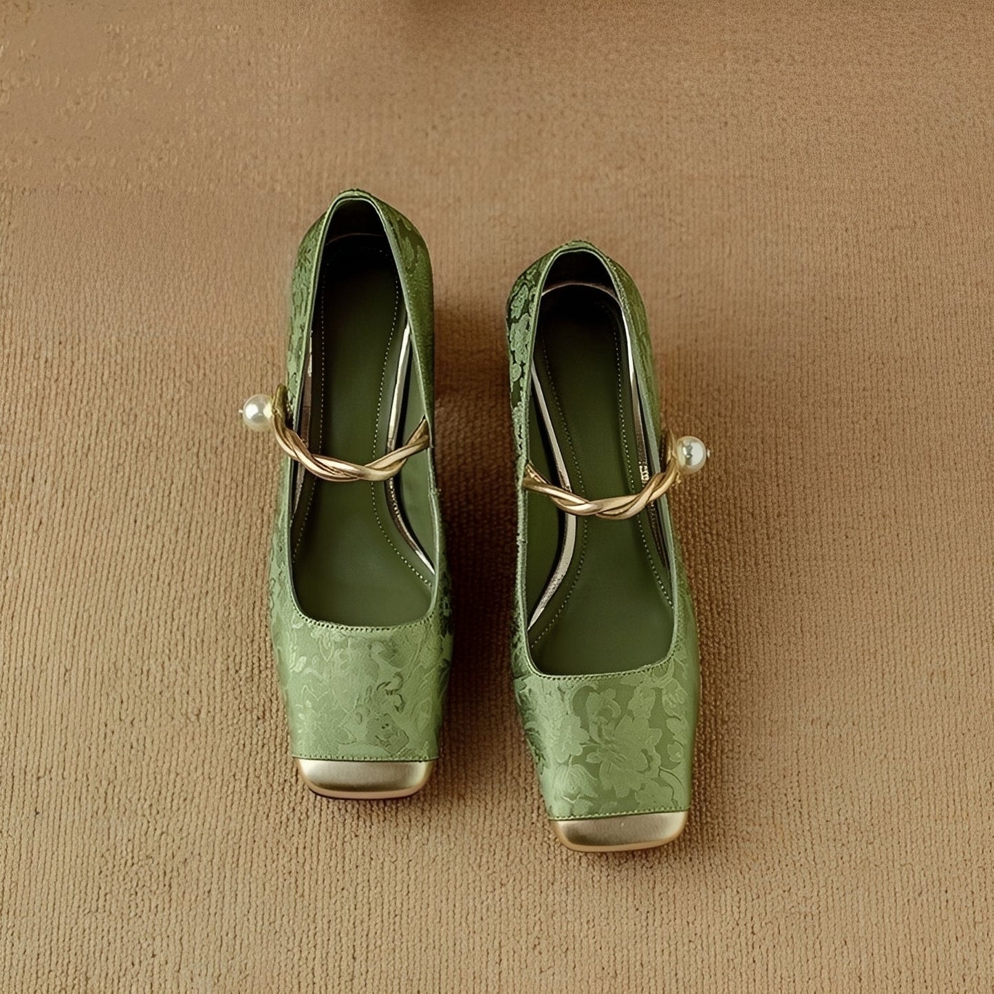 Rhonda - Tyylikkäät luksus-korkokengät kaiverruksella naisille