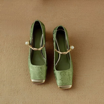 Rhonda - Tyylikkäät luksus-korkokengät kaiverruksella naisille