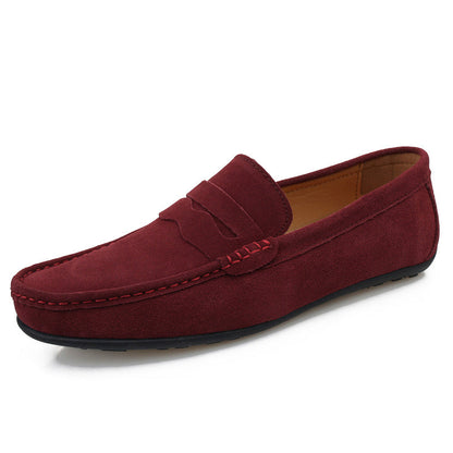 Gibson - Retro-loafer mokkanahasta miehille