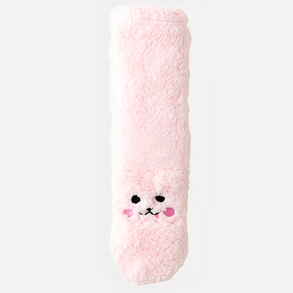 Judith - Tyylikkäät talviset samettiset vartalosukat naisille