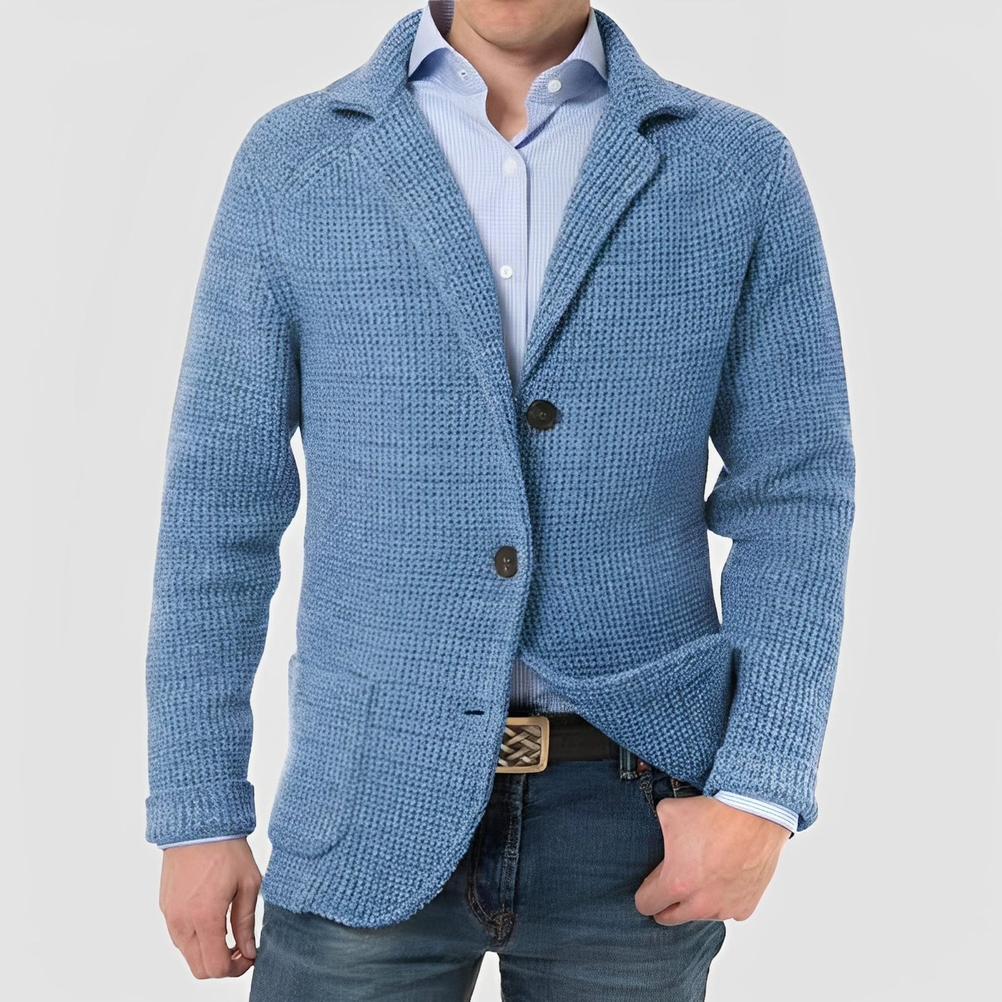 Gerald - Moderni neuletakki läpällisillä taskuilla miehille