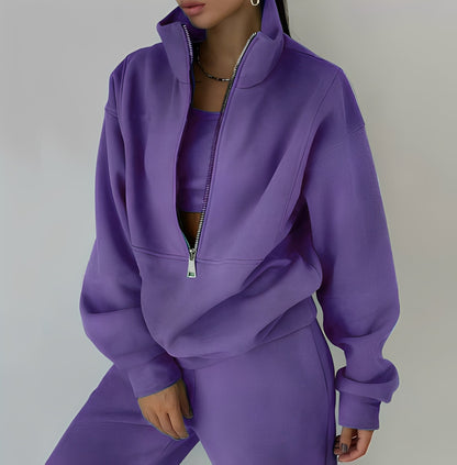 Mélissa - Kaksi-osainen ylisuuri rento verryttelypuku