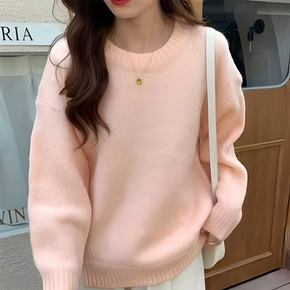 Roxanna - Yksinkertainen ylisuuri villapaita naisille