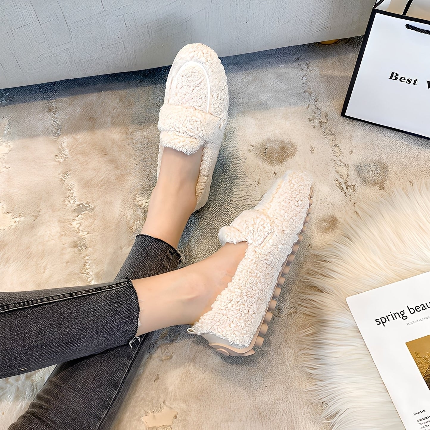 Mara - Talven lämpimät loaferit naisille