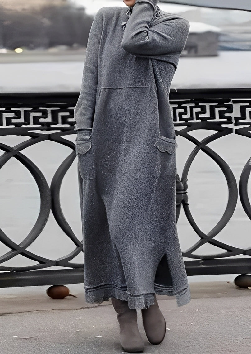 Emma - Tyylikäs, rento, lämmin mekko naisille