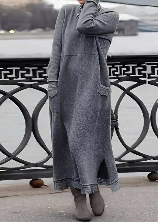 Emma - Tyylikäs, rento, lämmin mekko naisille