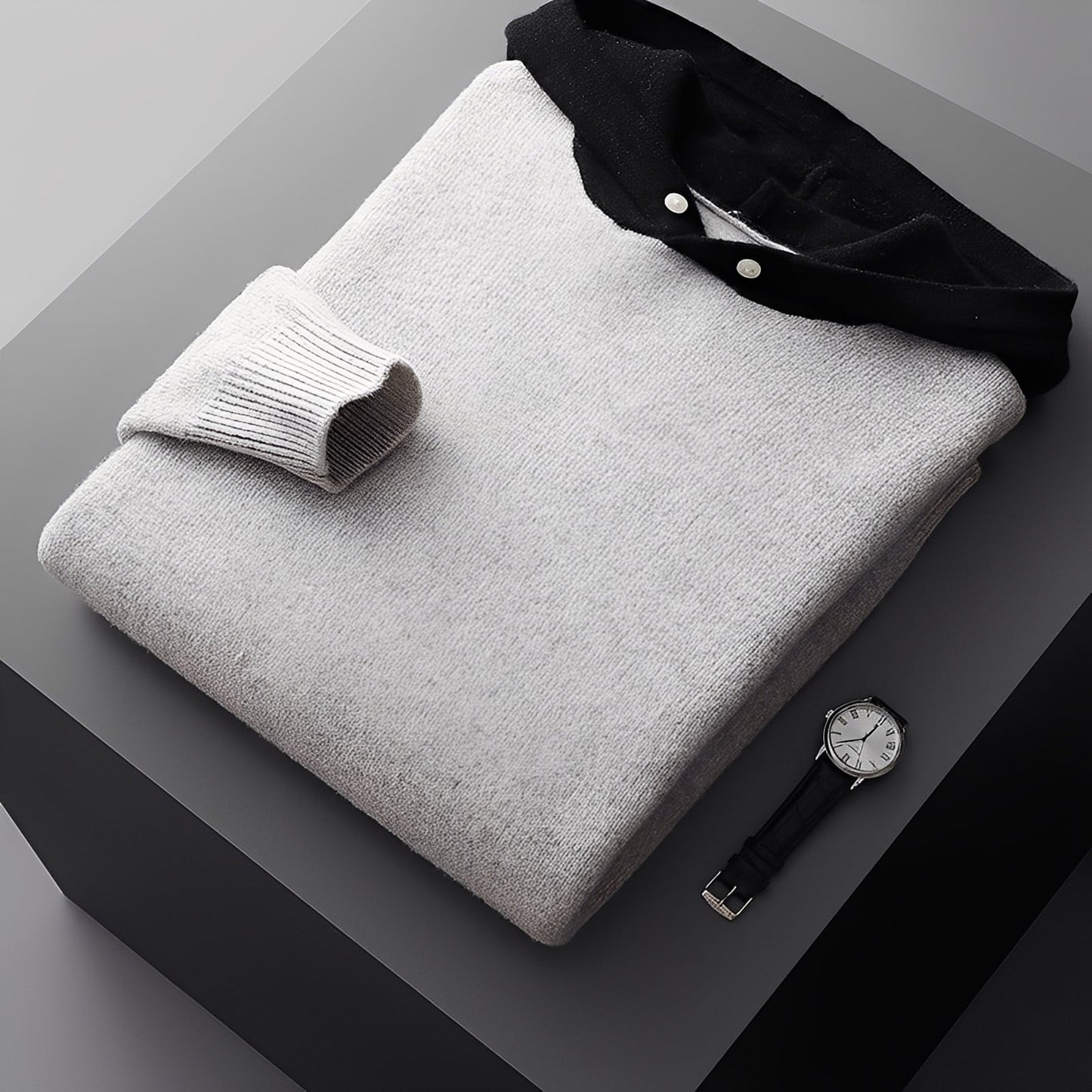 Darius - Tyylikäs, lämmin neulehuppari miehille