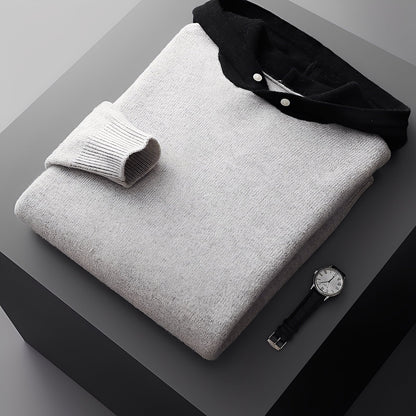 Darius - Tyylikäs, lämmin neulehuppari miehille