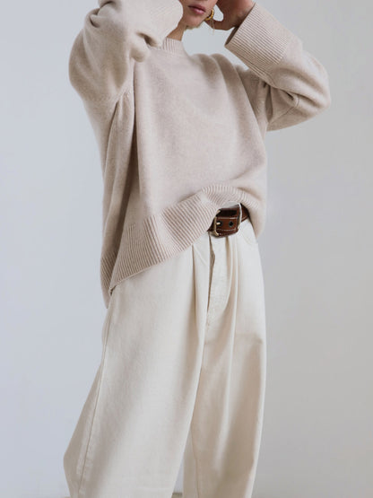 Amara – Yliiso Pullover „Sokeripilvi“