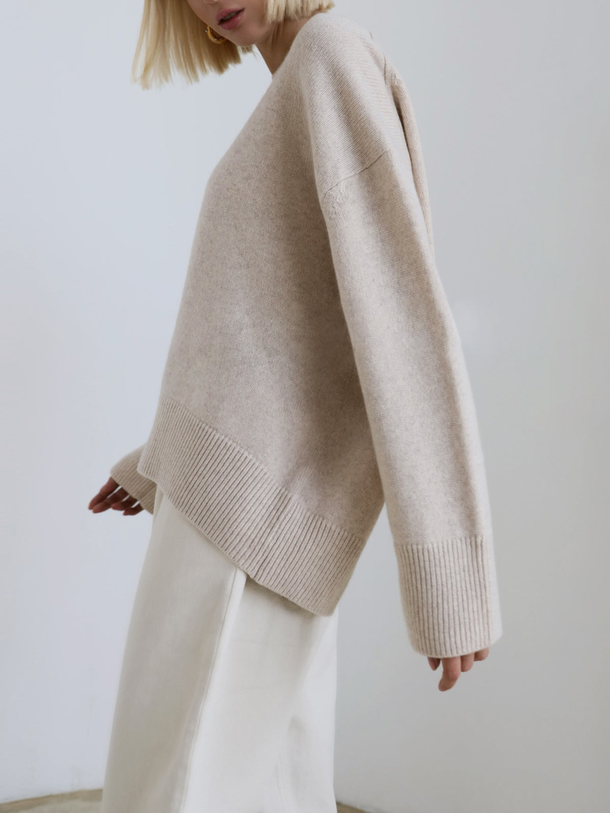 Amara – Yliiso Pullover „Sokeripilvi“