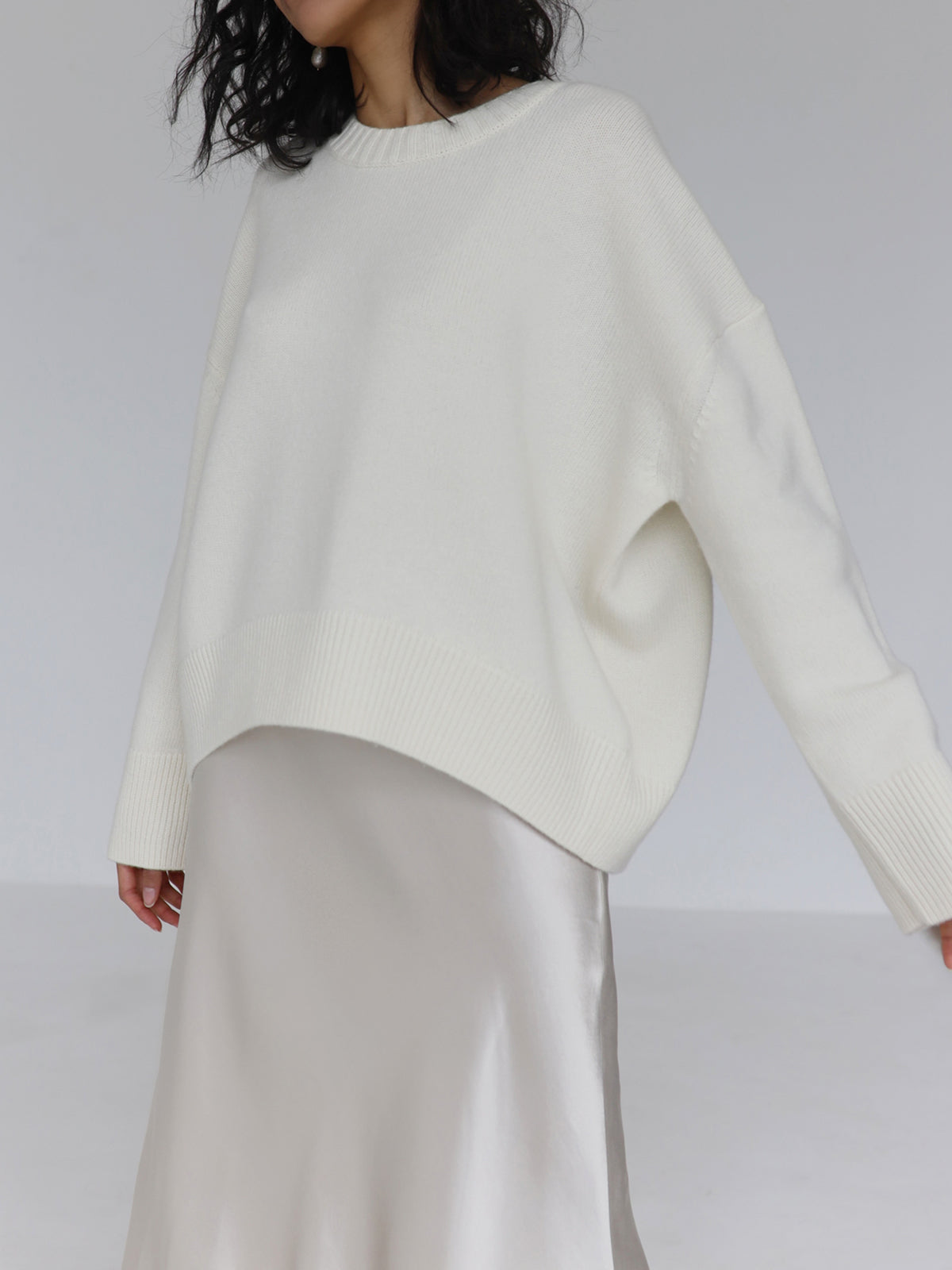 Amara – Yliiso Pullover „Sokeripilvi“