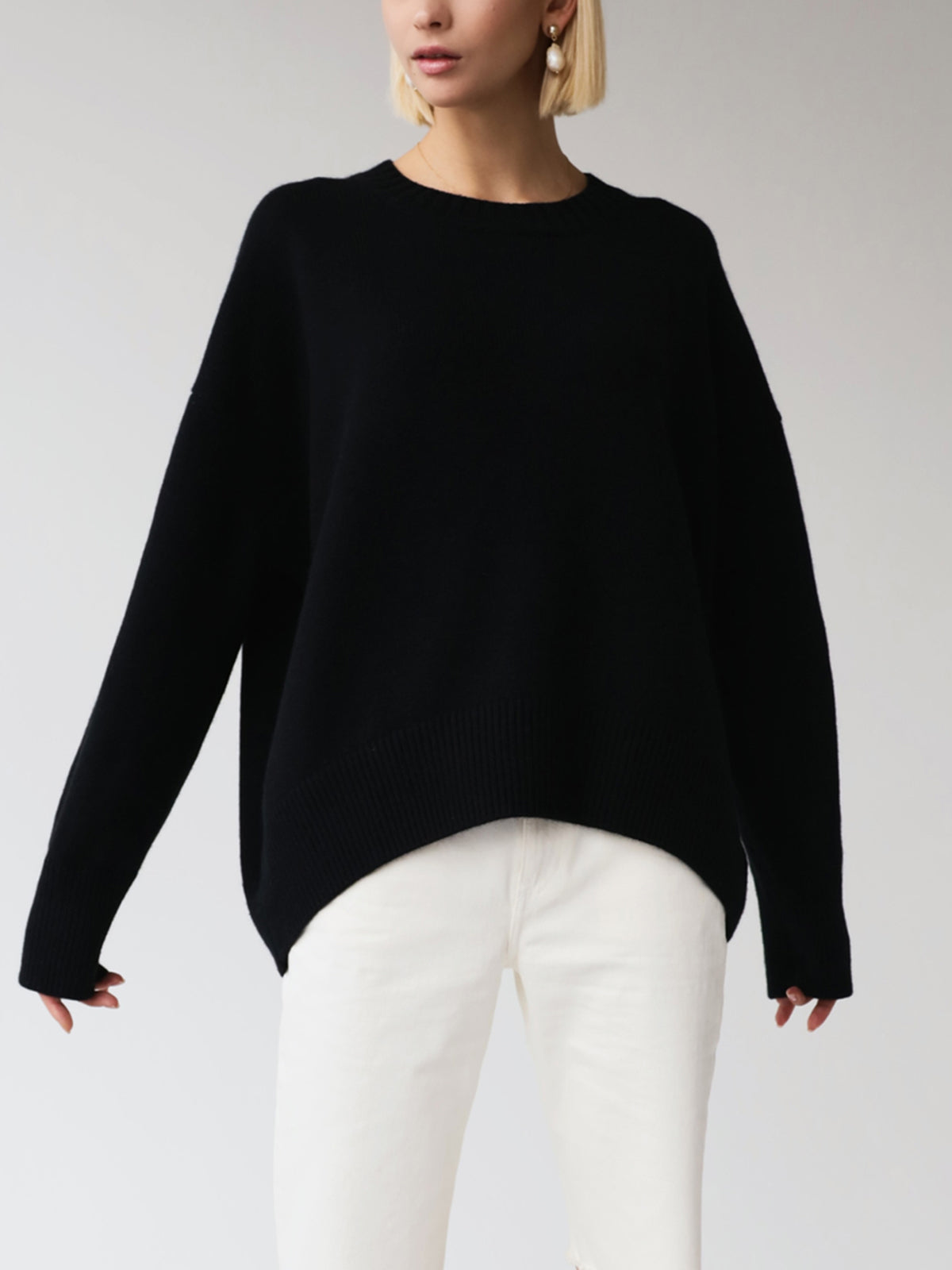 Amara – Yliiso Pullover „Sokeripilvi“