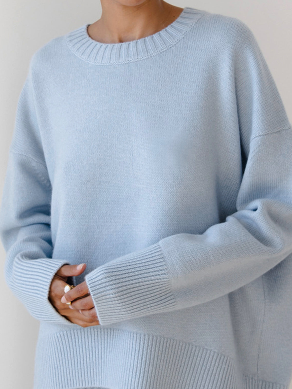 Amara – Yliiso Pullover „Sokeripilvi“