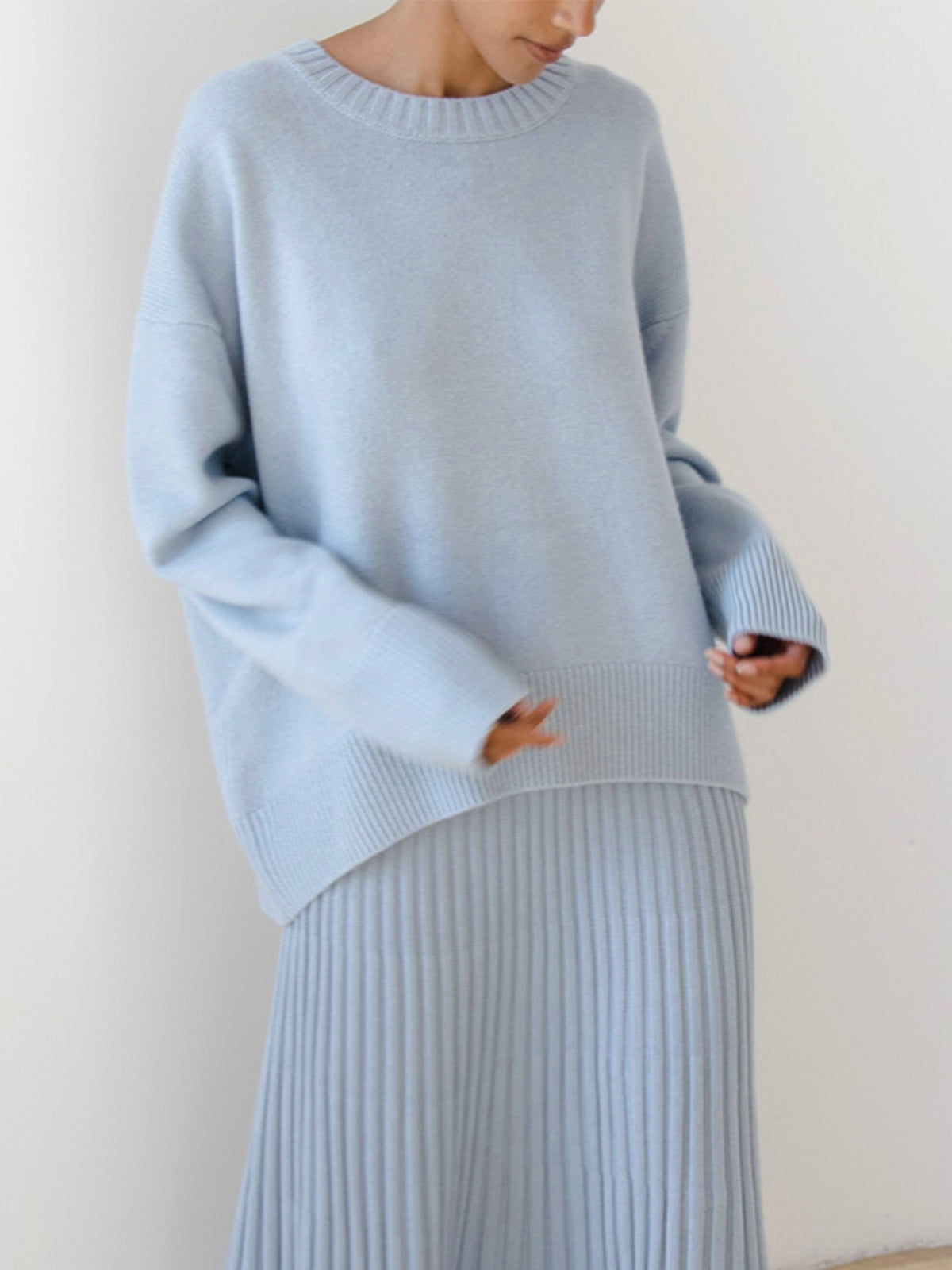 Amara – Yliiso Pullover „Sokeripilvi“