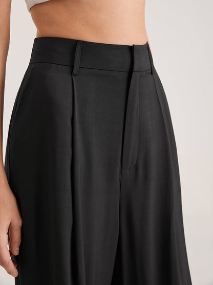 Nadia – Korkeavyötäröinen Faltvorderhose