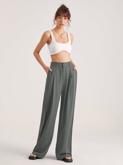 Nadia – Korkeavyötäröinen Faltvorderhose