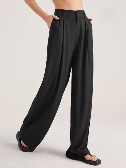 Nadia – Korkeavyötäröinen Faltvorderhose