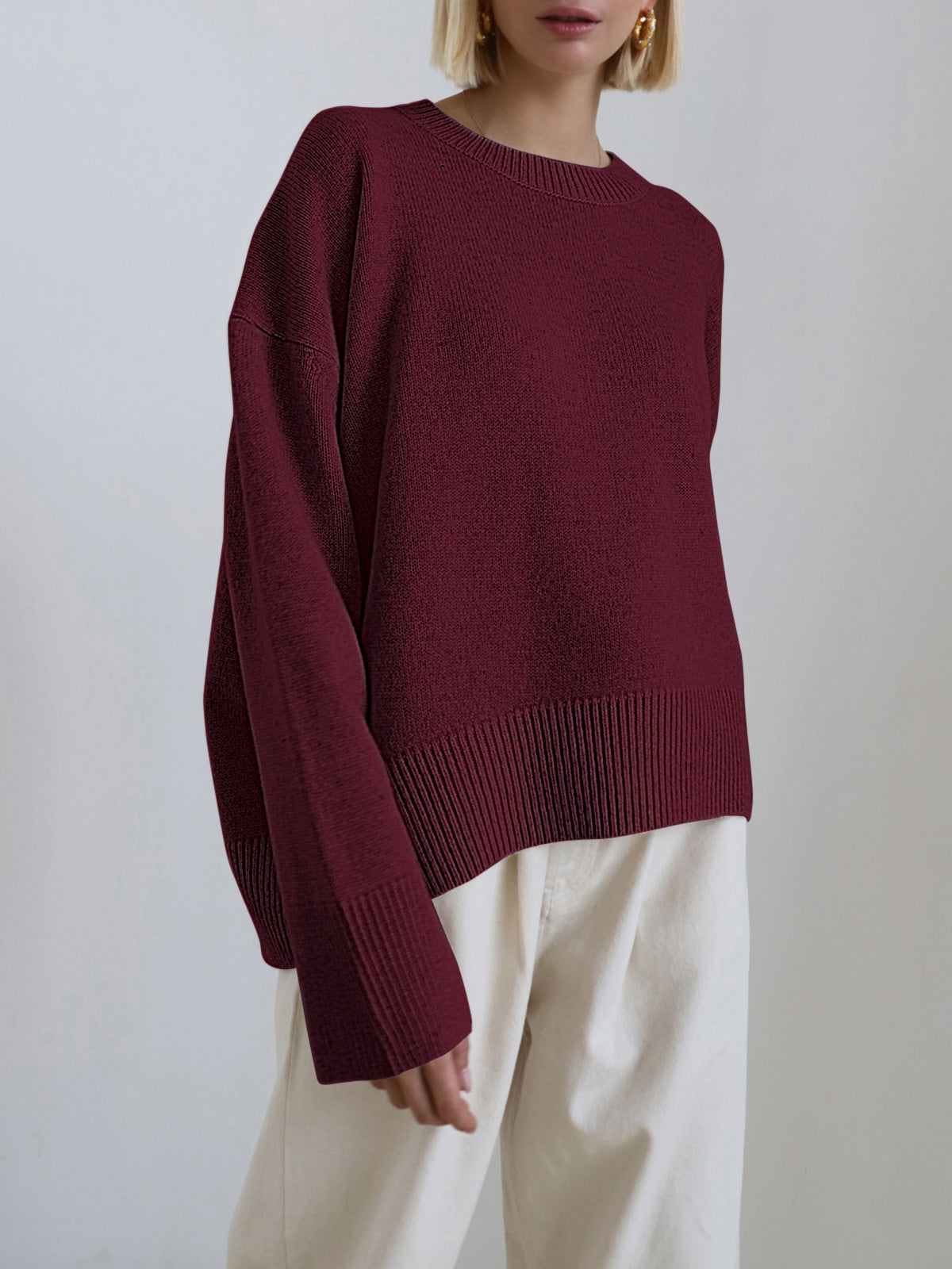 Amara – Yliiso Pullover „Sokeripilvi“