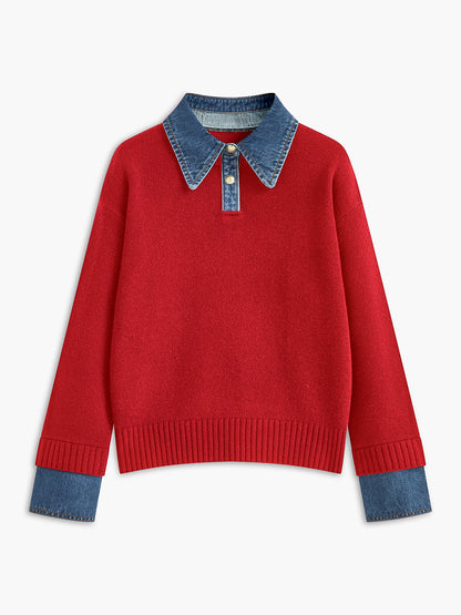Nellie – 2-in-1 Pullover Revers-paneelilla
