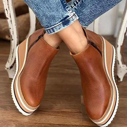 Lyana - Naisten talvikengät vetoketjulla