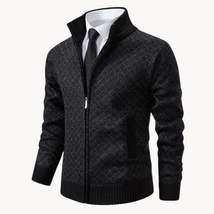 Julien – Poolokaulus Jacquard Neule