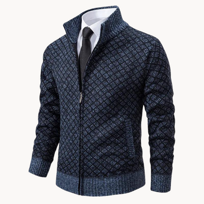 Julien – Poolokaulus Jacquard Neule