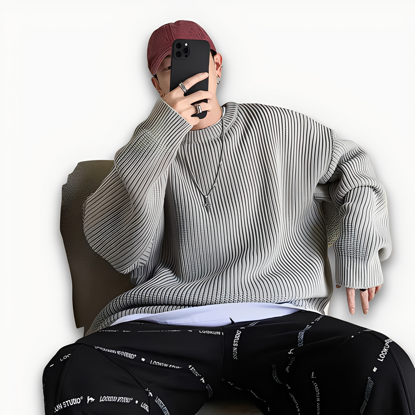 Abdias - Ylisuuri neulepaita miehille