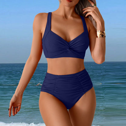 Anjie - Tyylikkäät korkeavyötäröiset uimapuvut naisille