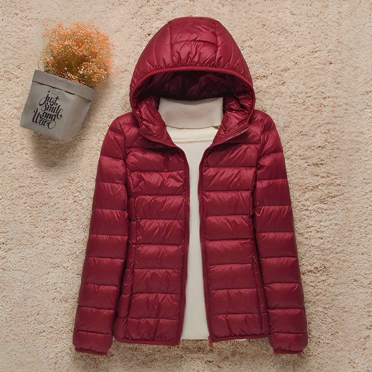 Abbie - Naisten toppatakki hupulla