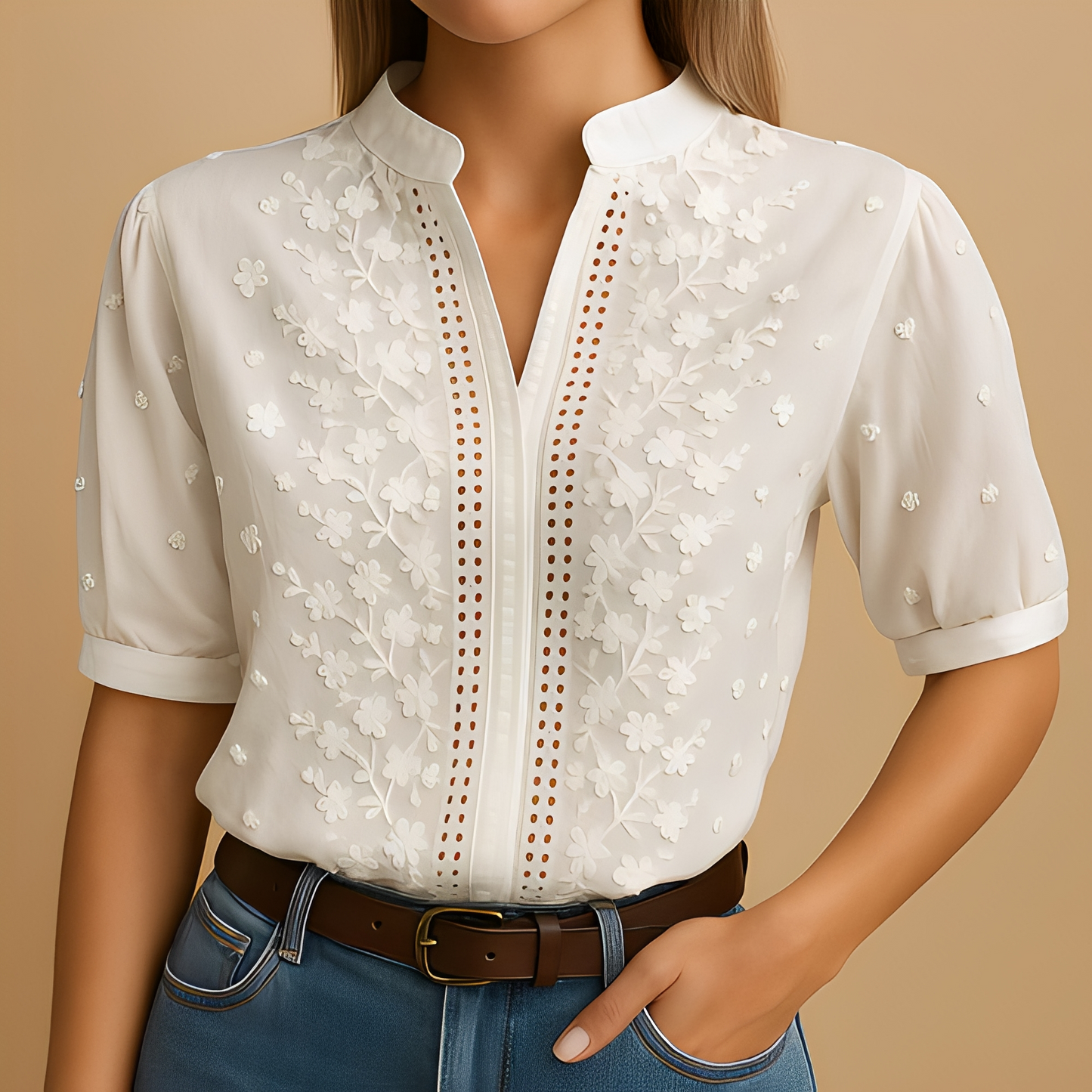 Andie - Tyylikäs ja tyylikäs pusero naisille