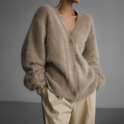 Adriene - Talvinen villatakki, väljä ja mukava naisille