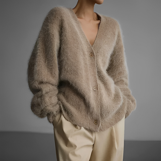 Adriene - Talvinen villatakki, väljä ja mukava naisille