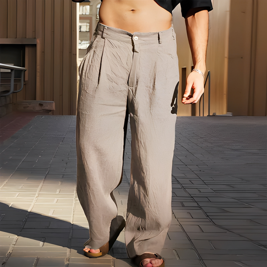 Brenz - Miesten kesähousut leveillä lahkeilla