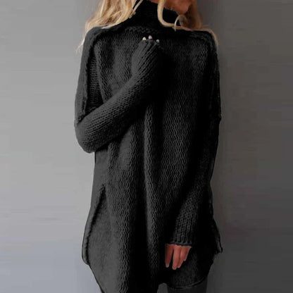 Greta – Poolokauluksinen villapaita
